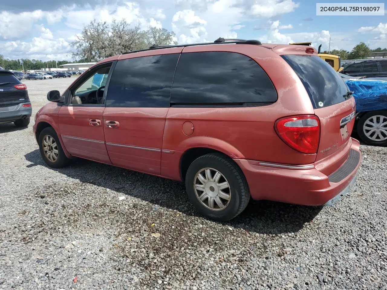 2005 Chrysler Town & Country Touring VIN: 2C4GP54L75R198097 Lot: 60700835