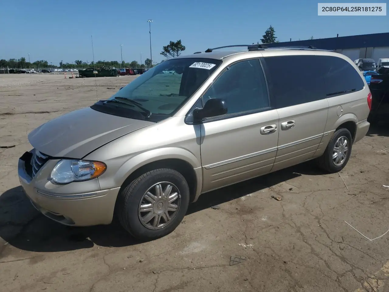 2005 Chrysler Town & Country Limited VIN: 2C8GP64L25R181275 Lot: 62170025