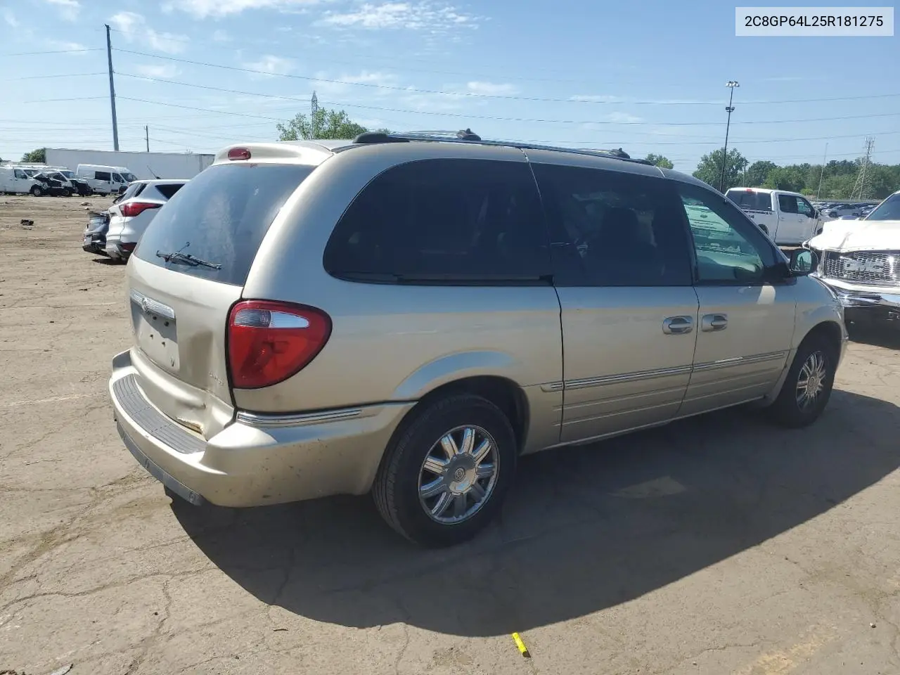 2005 Chrysler Town & Country Limited VIN: 2C8GP64L25R181275 Lot: 62170025