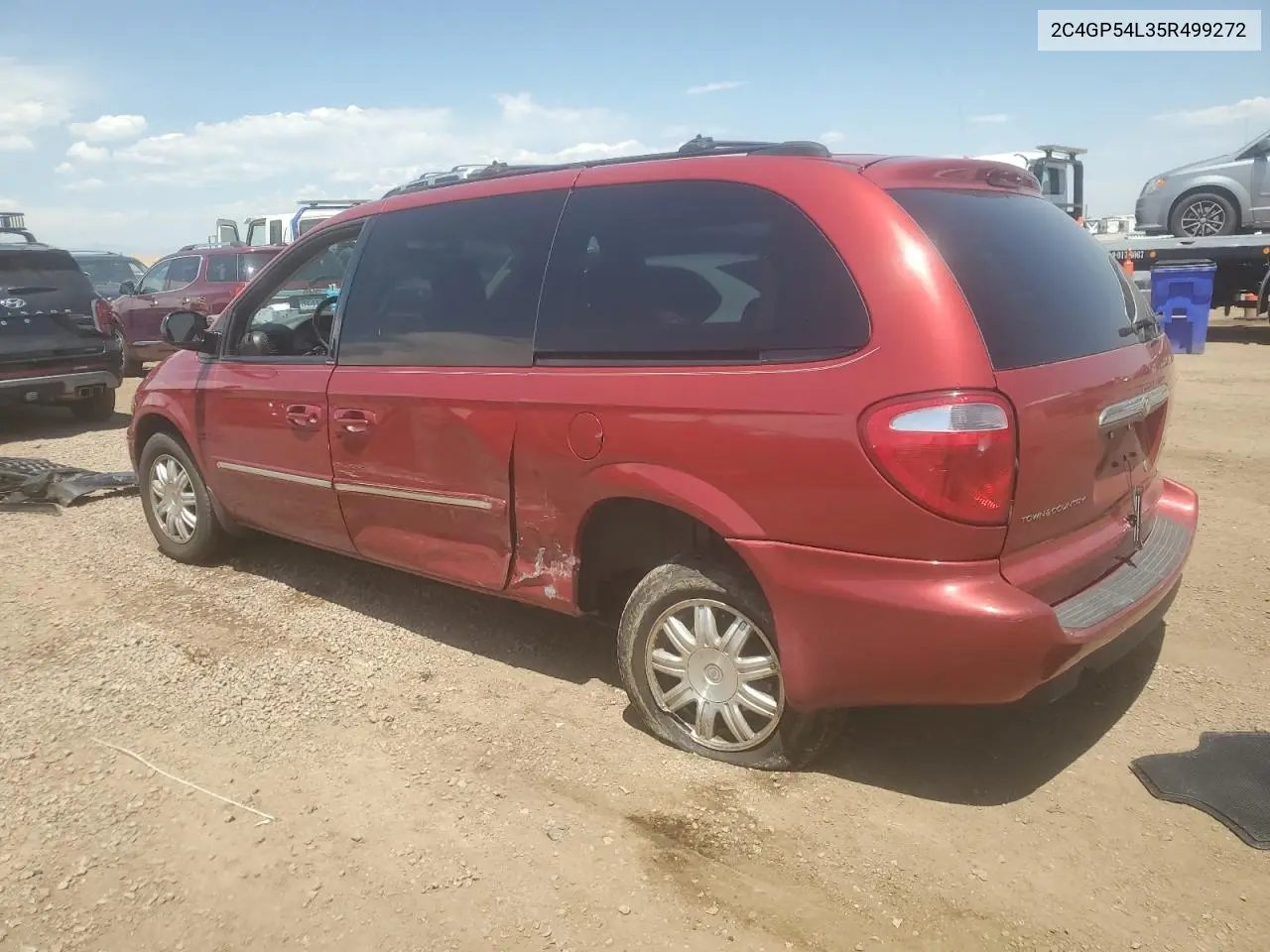 2005 Chrysler Town & Country Touring VIN: 2C4GP54L35R499272 Lot: 62613235