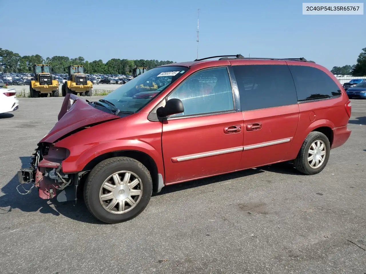 2005 Chrysler Town & Country Touring VIN: 2C4GP54L35R65767 Lot: 62833715