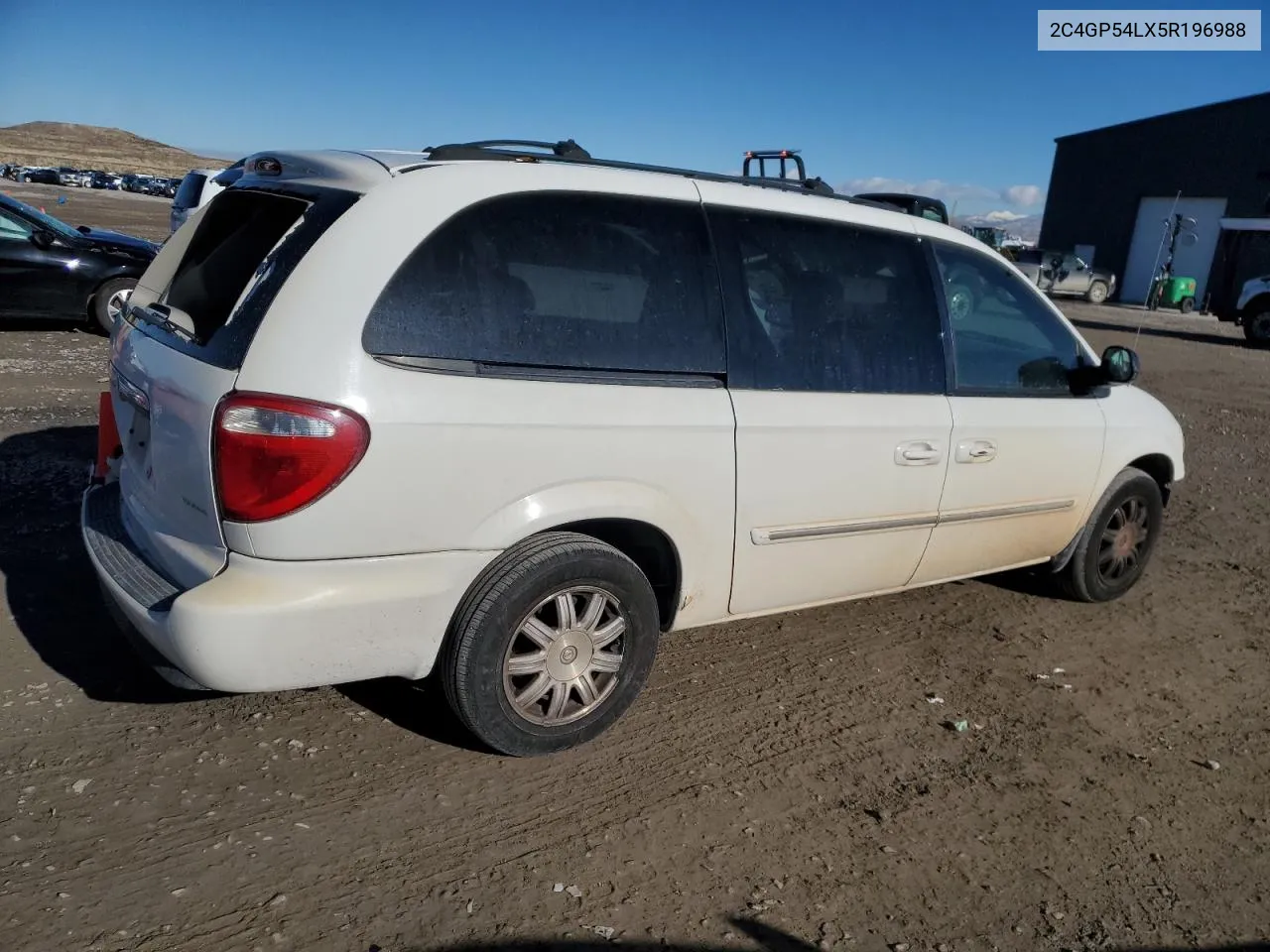 2005 Chrysler Town & Country Touring VIN: 2C4GP54LX5R196988 Lot: 87236994
