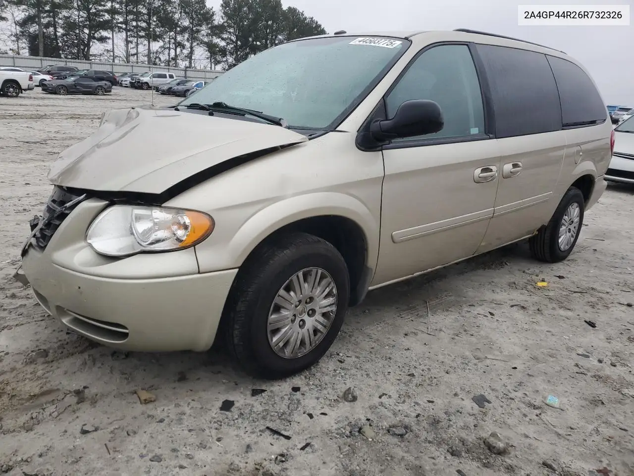 2006 Chrysler Town & Country Lx VIN: 2A4GP44R26R732326 Lot: 44503775