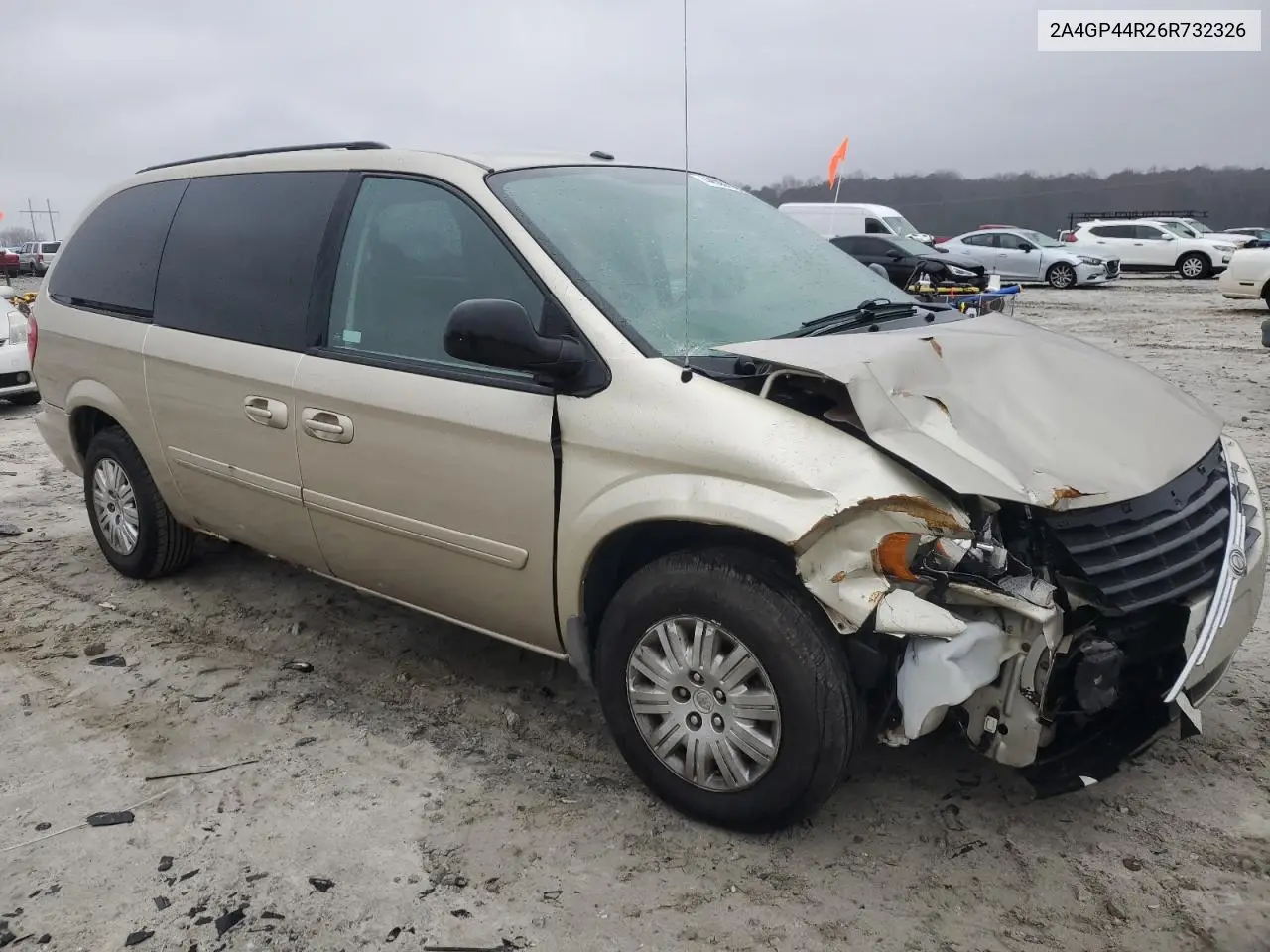 2006 Chrysler Town & Country Lx VIN: 2A4GP44R26R732326 Lot: 44503775