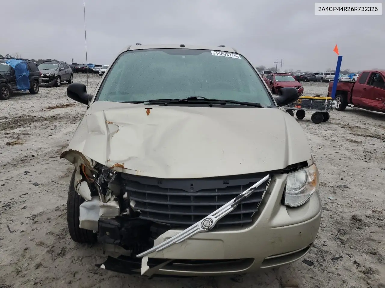 2006 Chrysler Town & Country Lx VIN: 2A4GP44R26R732326 Lot: 44503775