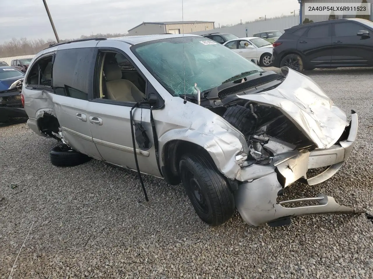 2006 Chrysler Town & Country Touring VIN: 2A4GP54LX6R911523 Lot: 48724555