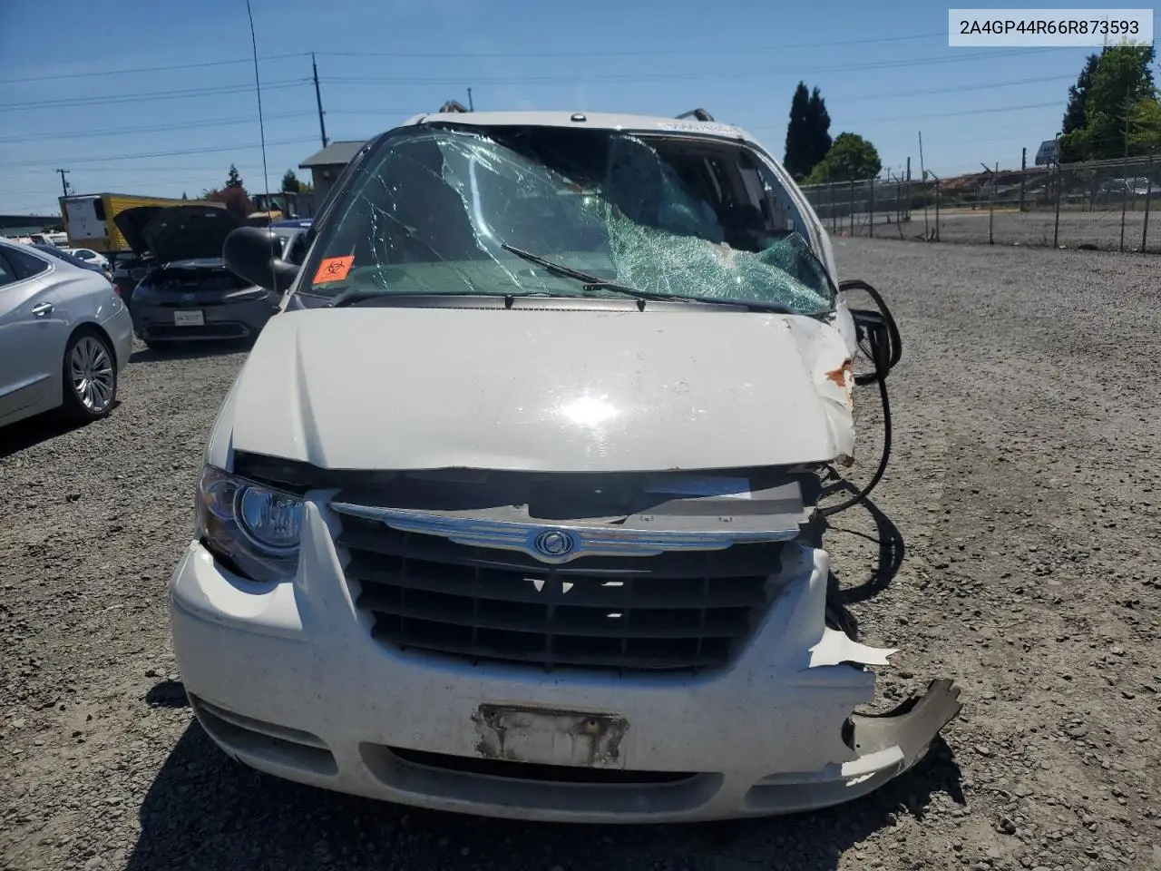 2006 Chrysler Town & Country Lx VIN: 2A4GP44R66R873593 Lot: 55607635