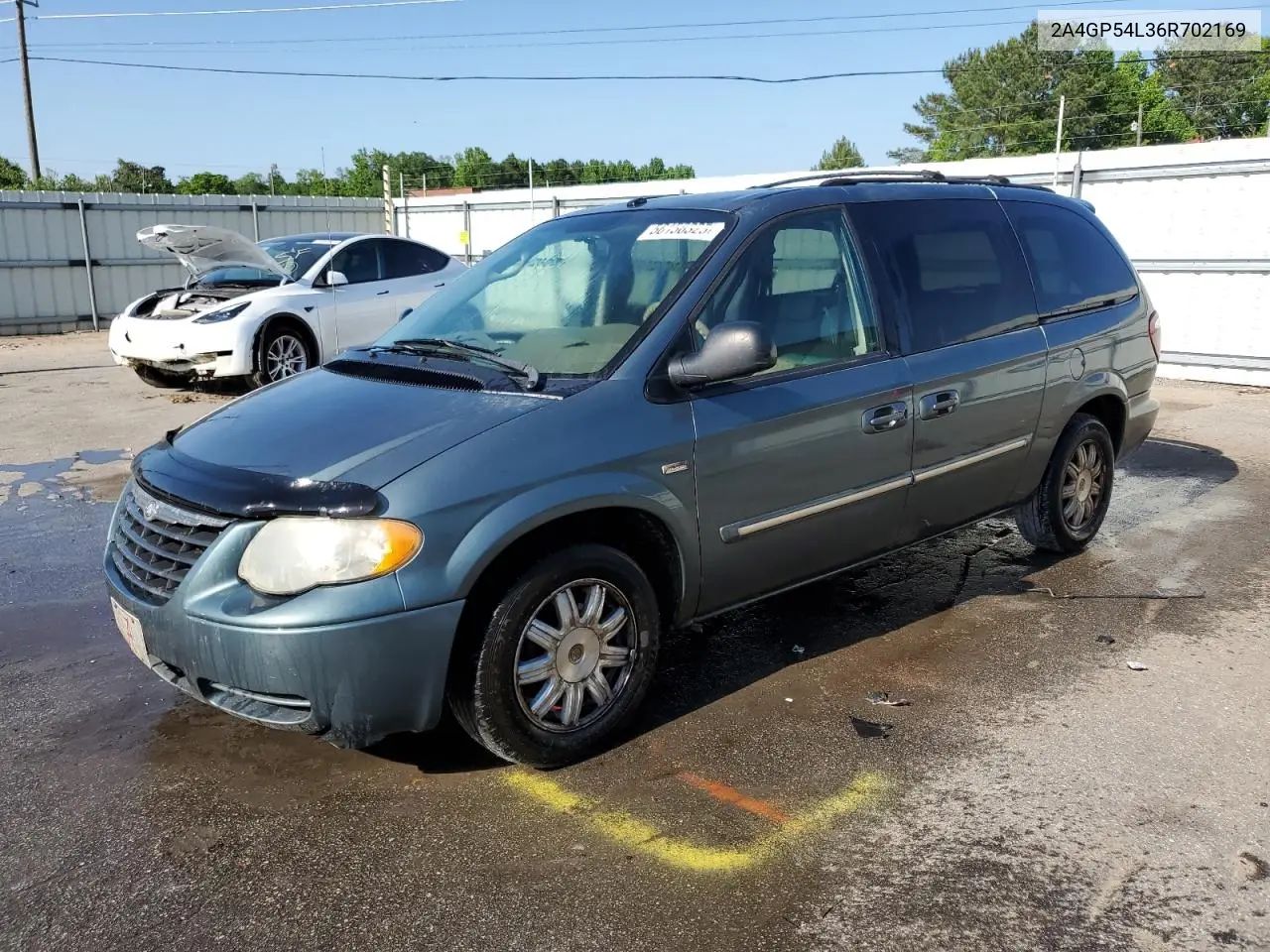 2006 Chrysler Town & Country Touring VIN: 2A4GP54L36R702169 Lot: 56156325