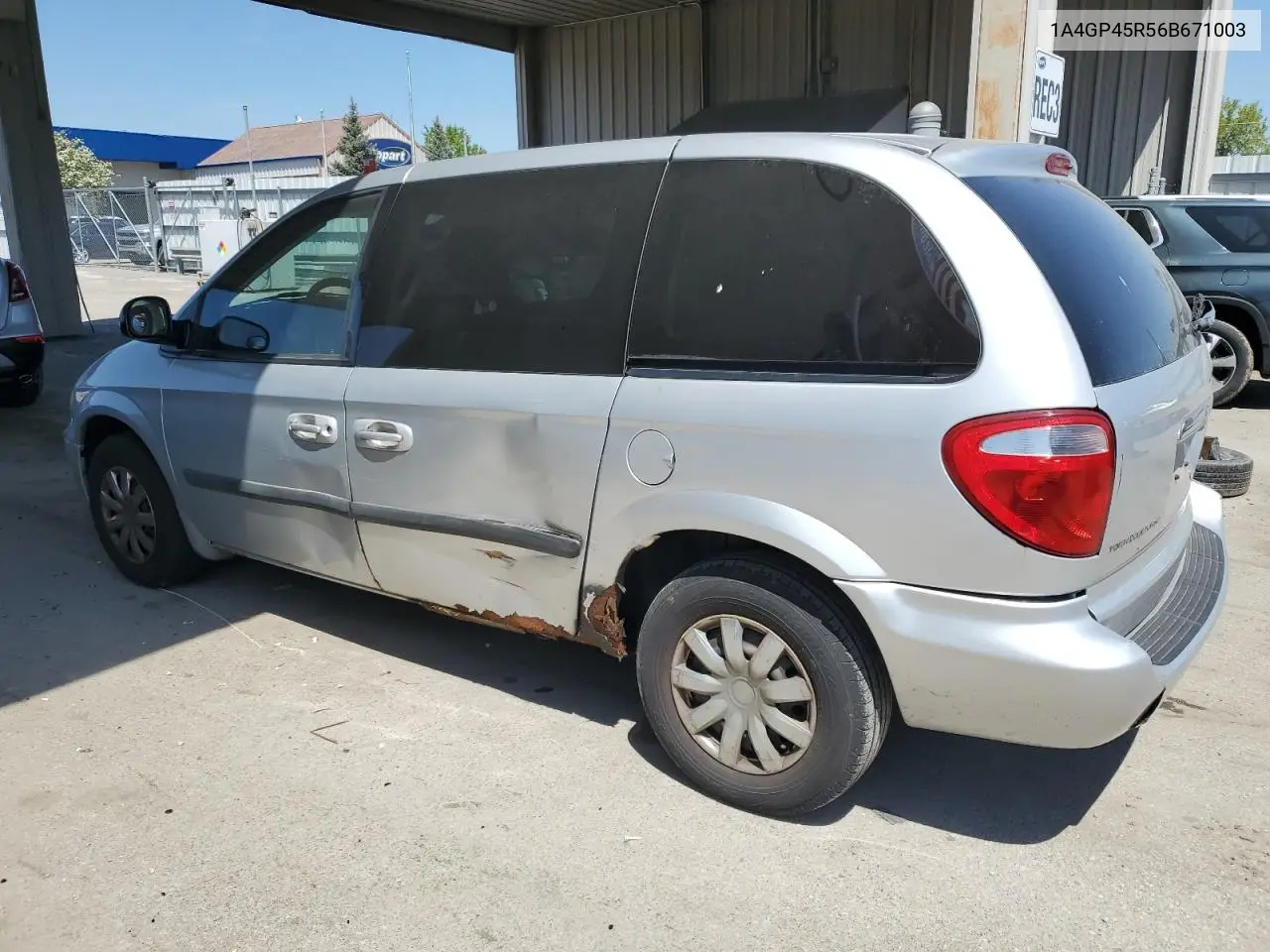 2006 Chrysler Town & Country VIN: 1A4GP45R56B671003 Lot: 56346245