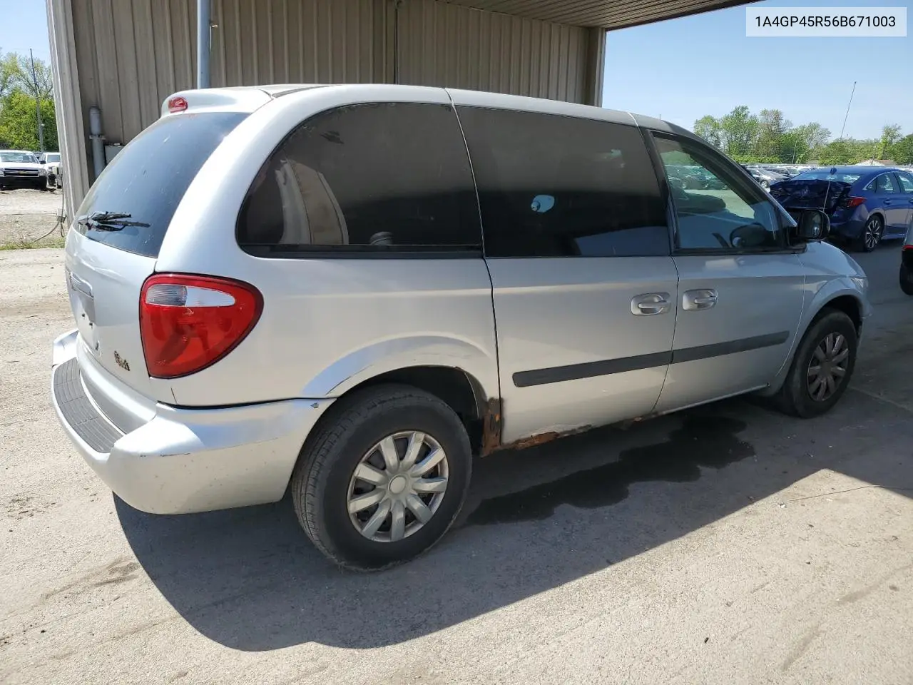 2006 Chrysler Town & Country VIN: 1A4GP45R56B671003 Lot: 56346245