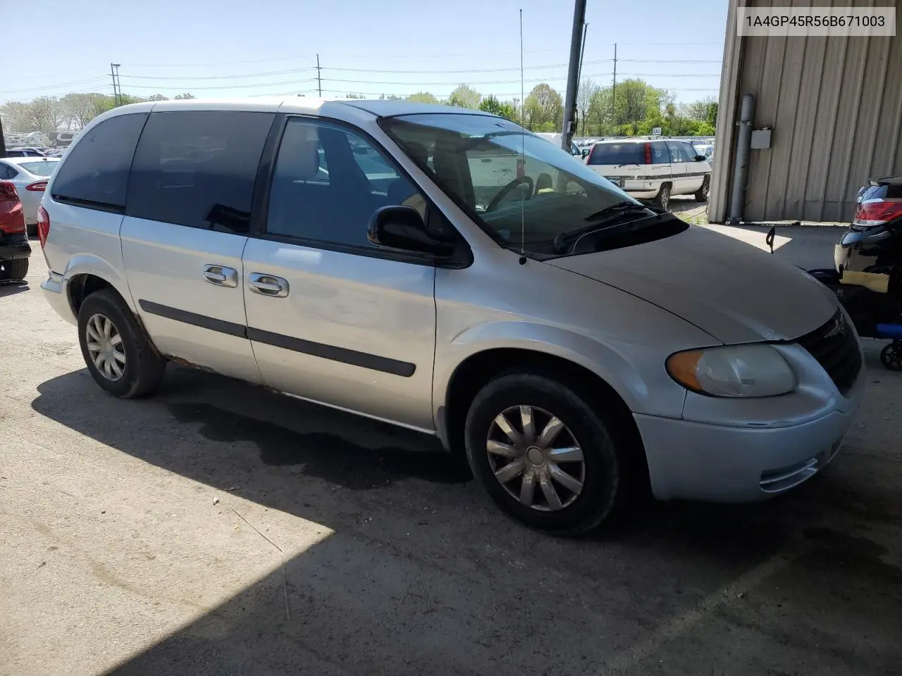 2006 Chrysler Town & Country VIN: 1A4GP45R56B671003 Lot: 56346245