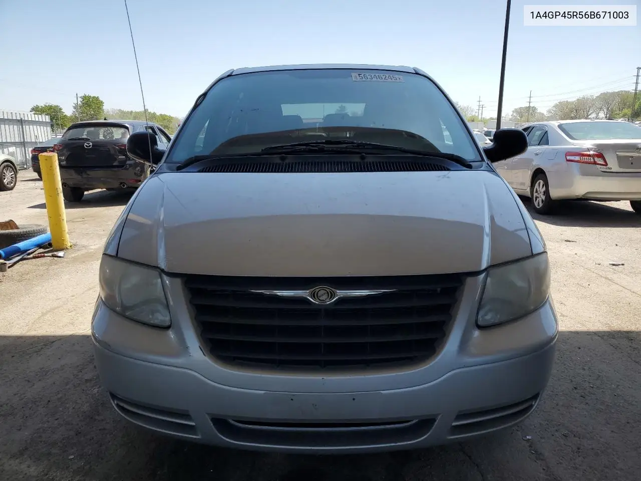 2006 Chrysler Town & Country VIN: 1A4GP45R56B671003 Lot: 56346245