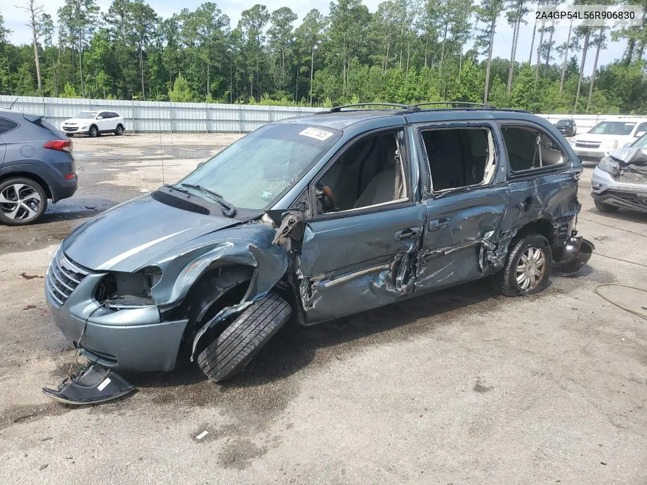 2006 Chrysler Town & Country Touring VIN: 2A4GP54L56R906830 Lot: 62277505