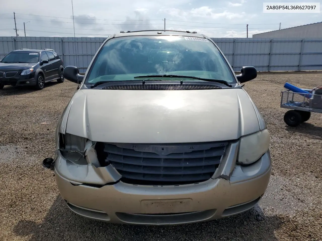 2006 Chrysler Town & Country Touring VIN: 2A8GP54L36R627097 Lot: 62346435