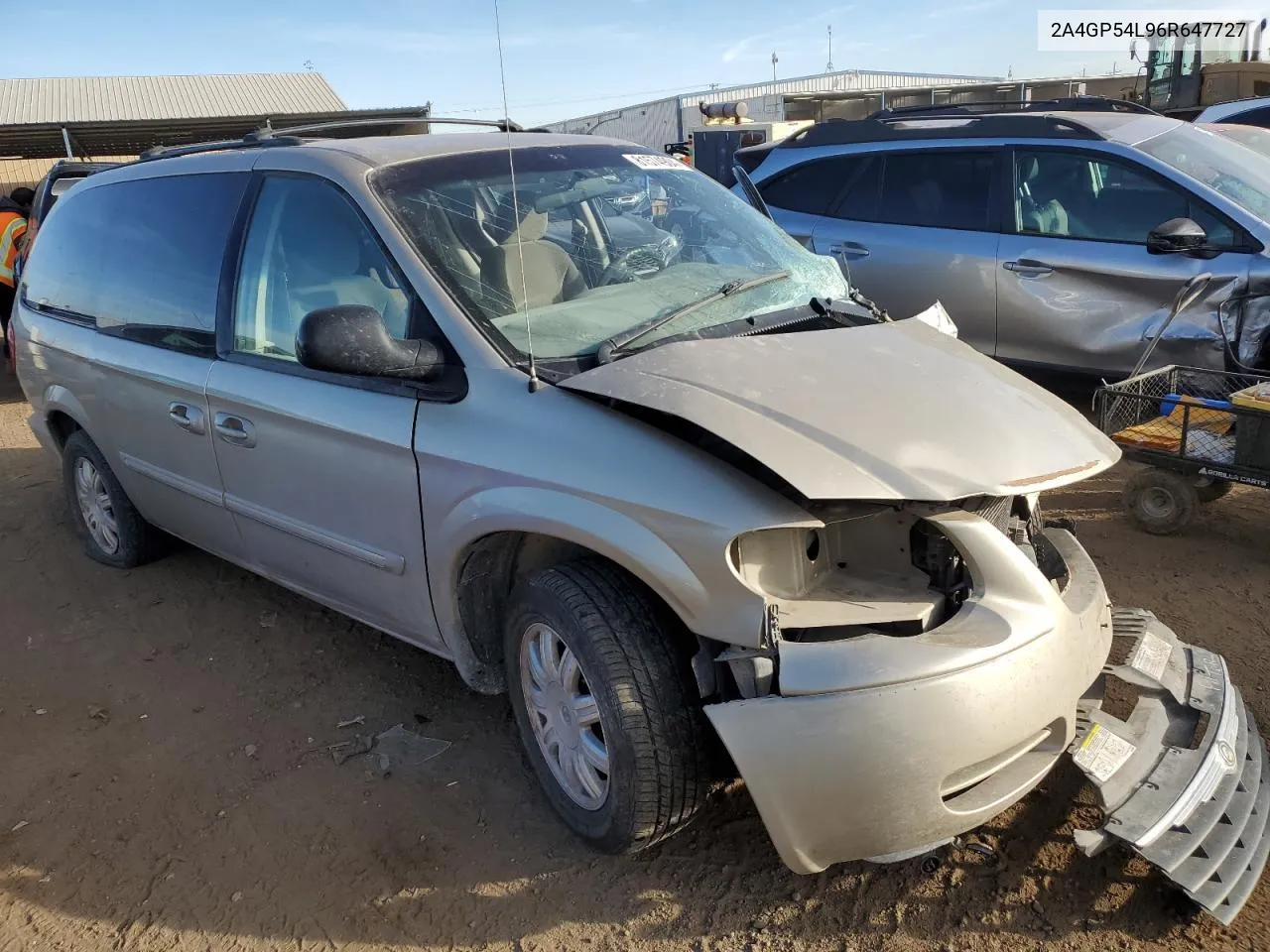 2006 Chrysler Town & Country Touring VIN: 2A4GP54L96R647727 Lot: 81574904