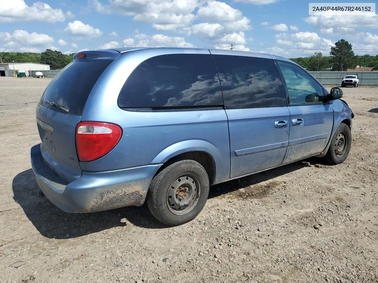 2007 Chrysler Town & Country Lx VIN: 2A4GP44R67R246152 Lot: 55511585