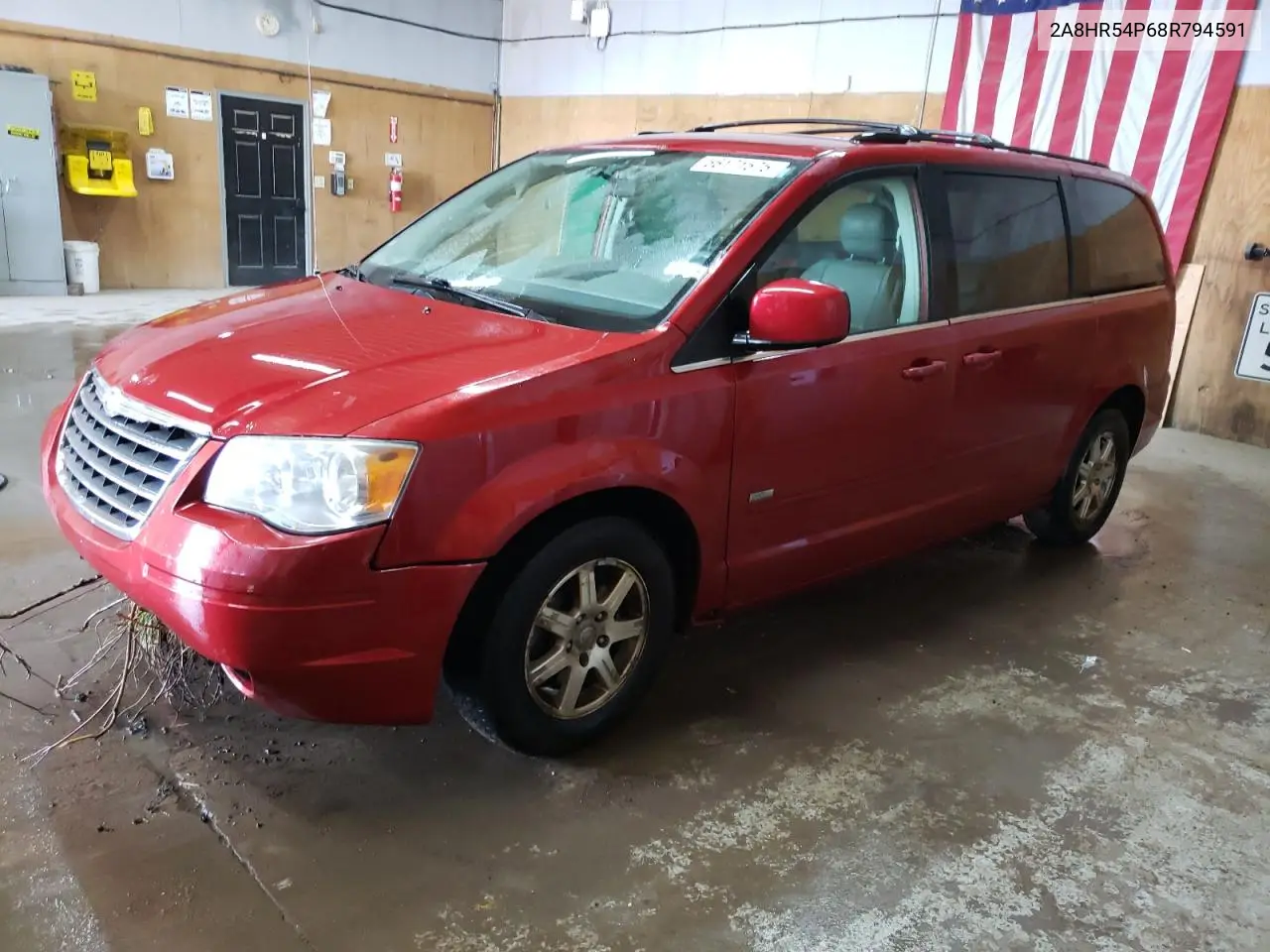 2008 Chrysler Town & Country Touring VIN: 2A8HR54P68R794591 Lot: 56171575