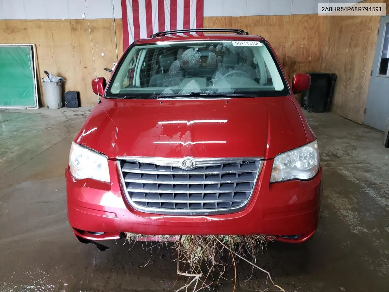 2008 Chrysler Town & Country Touring VIN: 2A8HR54P68R794591 Lot: 56171575