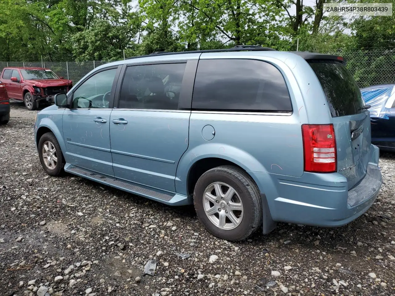 2008 Chrysler Town & Country Touring VIN: 2A8HR54P38R803439 Lot: 56575505