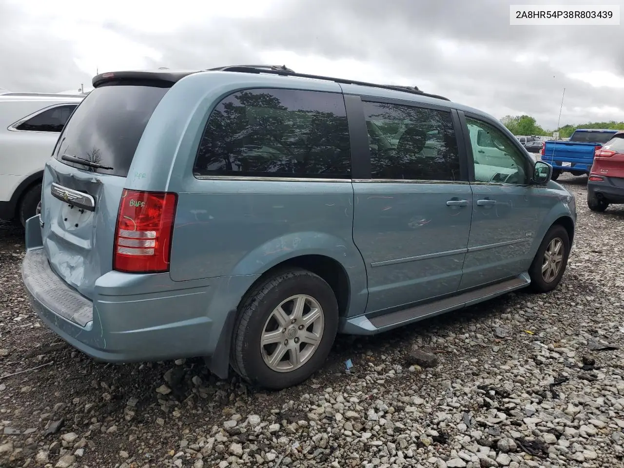 2008 Chrysler Town & Country Touring VIN: 2A8HR54P38R803439 Lot: 56575505