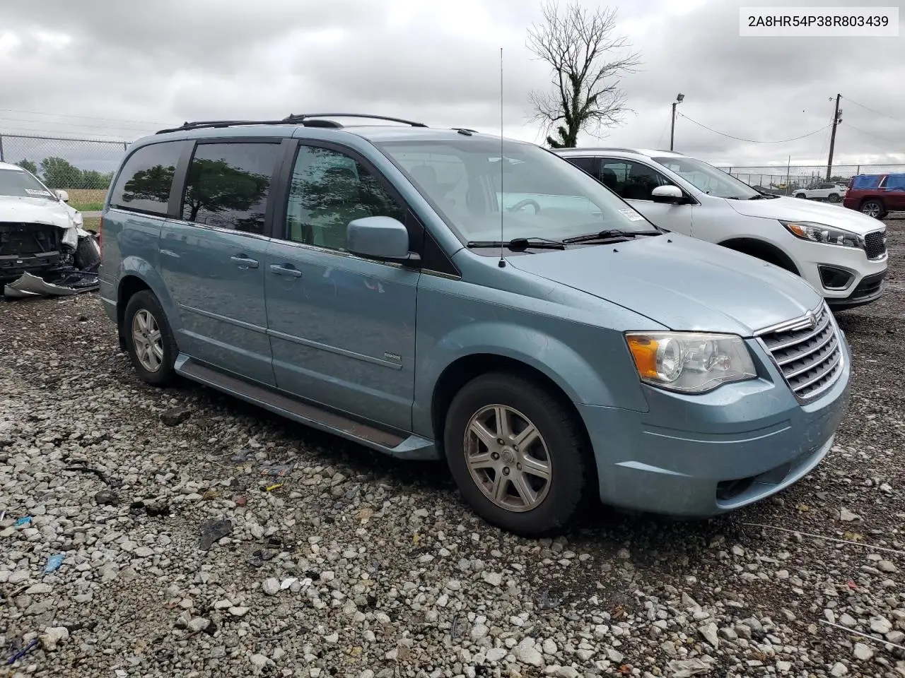 2008 Chrysler Town & Country Touring VIN: 2A8HR54P38R803439 Lot: 56575505