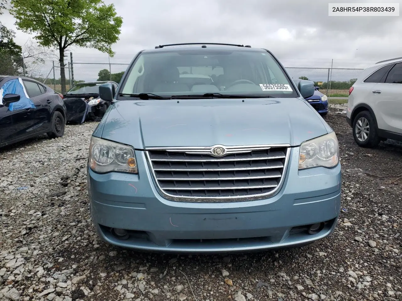 2008 Chrysler Town & Country Touring VIN: 2A8HR54P38R803439 Lot: 56575505