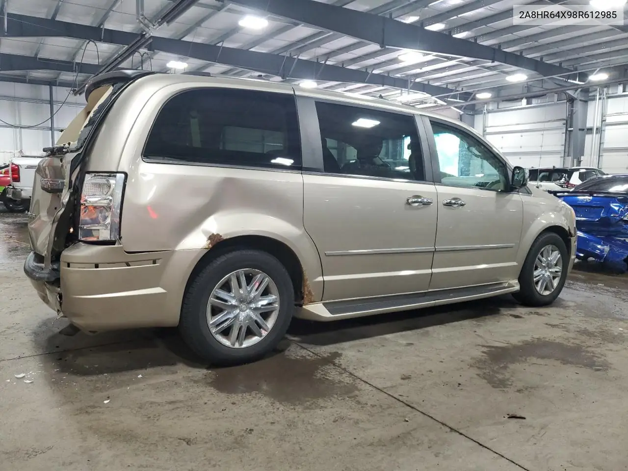 2008 Chrysler Town & Country Limited VIN: 2A8HR64X98R612985 Lot: 56837535