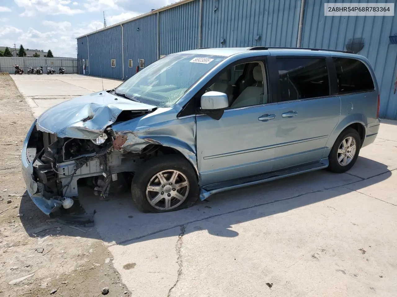 2008 Chrysler Town & Country Touring VIN: 2A8HR54P68R783364 Lot: 56923895