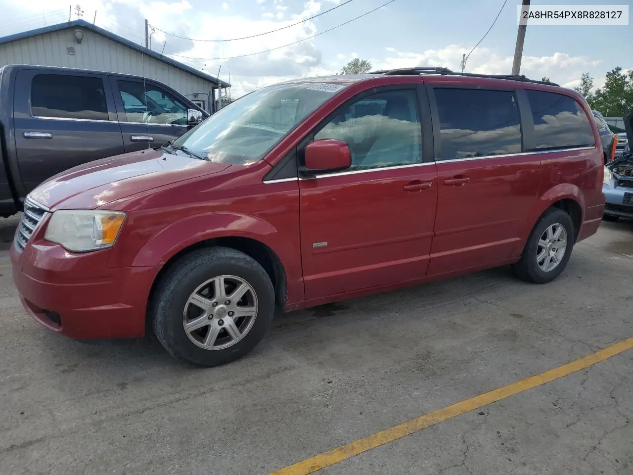 2008 Chrysler Town & Country Touring VIN: 2A8HR54PX8R828127 Lot: 57056505