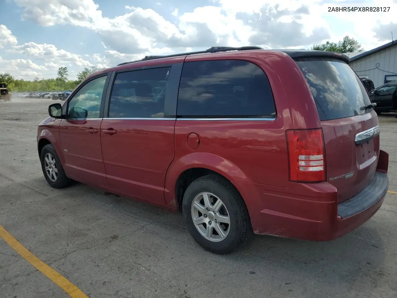 2008 Chrysler Town & Country Touring VIN: 2A8HR54PX8R828127 Lot: 57056505