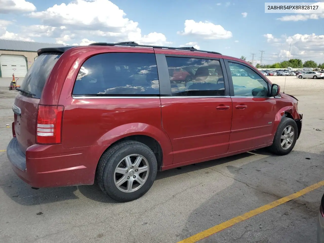 2008 Chrysler Town & Country Touring VIN: 2A8HR54PX8R828127 Lot: 57056505