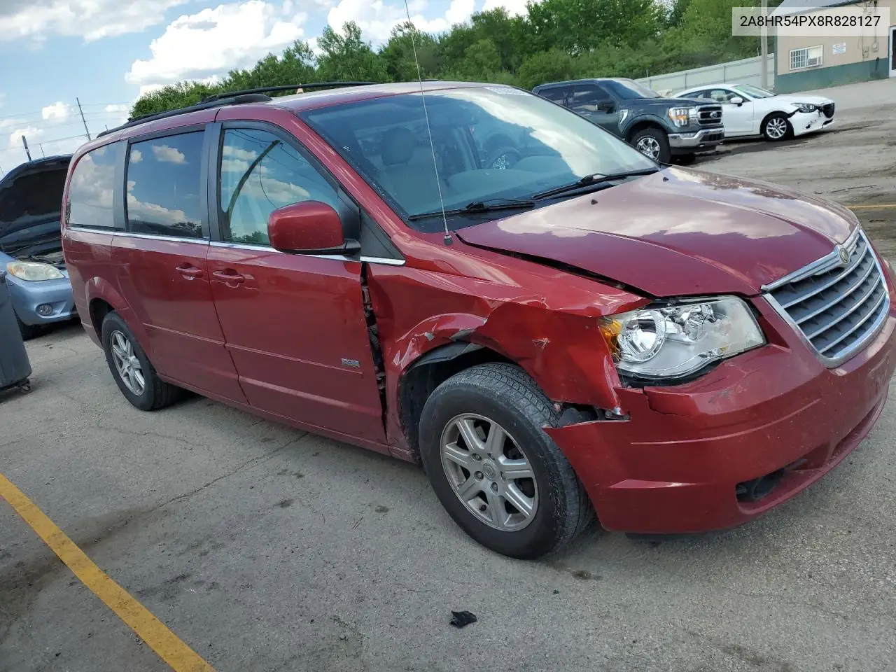 2008 Chrysler Town & Country Touring VIN: 2A8HR54PX8R828127 Lot: 57056505