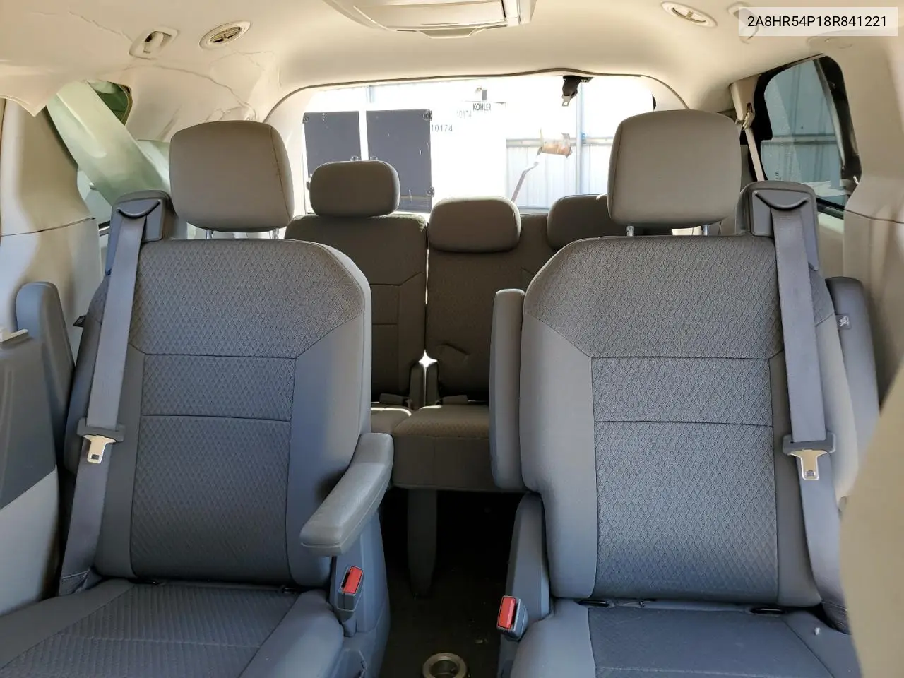 2008 Chrysler Town & Country Touring VIN: 2A8HR54P18R841221 Lot: 62454265