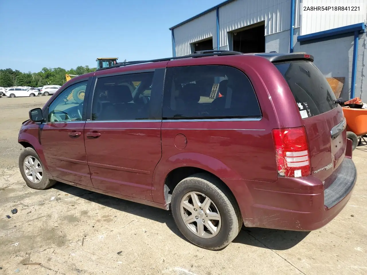 2008 Chrysler Town & Country Touring VIN: 2A8HR54P18R841221 Lot: 62454265