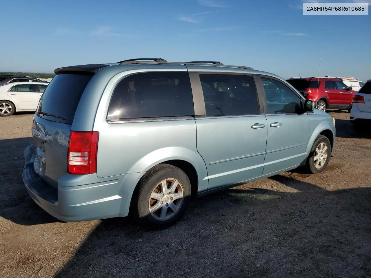 2008 Chrysler Town & Country Touring VIN: 2A8HR54P68R610685 Lot: 62477565
