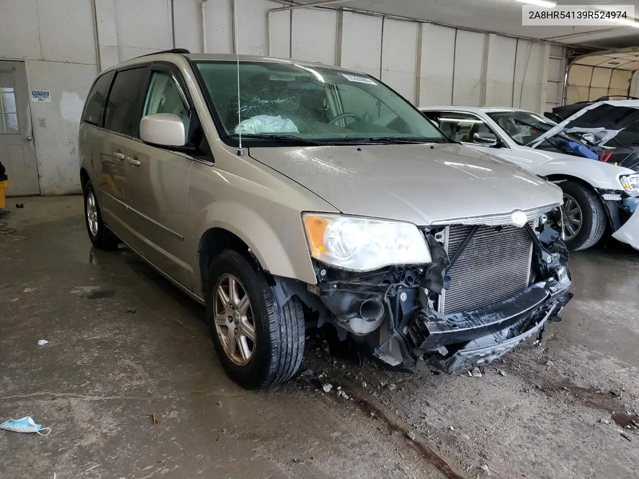 2009 Chrysler Town & Country Touring VIN: 2A8HR54139R524974 Lot: 55335605