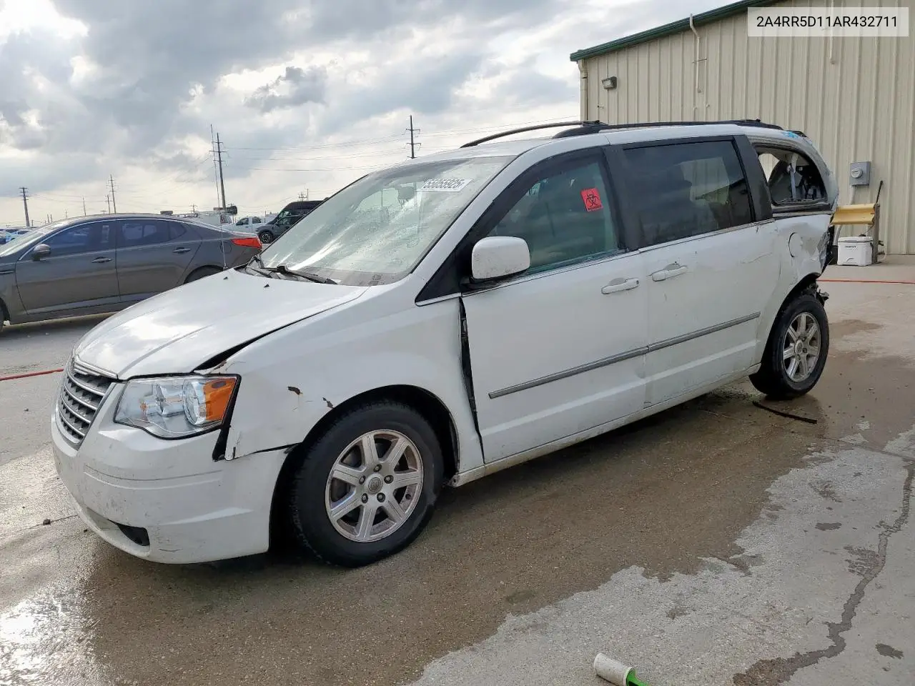 2010 Chrysler Town & Country Touring VIN: 2A4RR5D11AR432711 Lot: 55055925