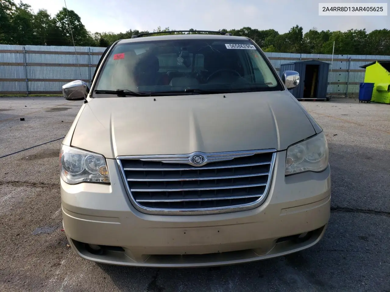 2010 Chrysler Town & Country Touring Plus VIN: 2A4RR8D13AR405625 Lot: 56586295