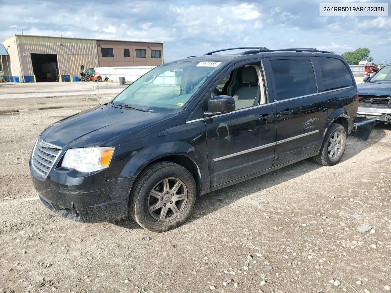 2010 Chrysler Town & Country Touring VIN: 2A4RR5D19AR432388 Lot: 62671385