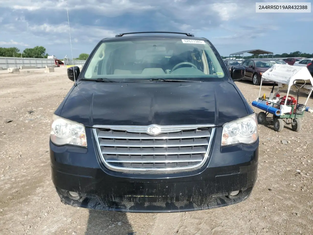 2010 Chrysler Town & Country Touring VIN: 2A4RR5D19AR432388 Lot: 62671385