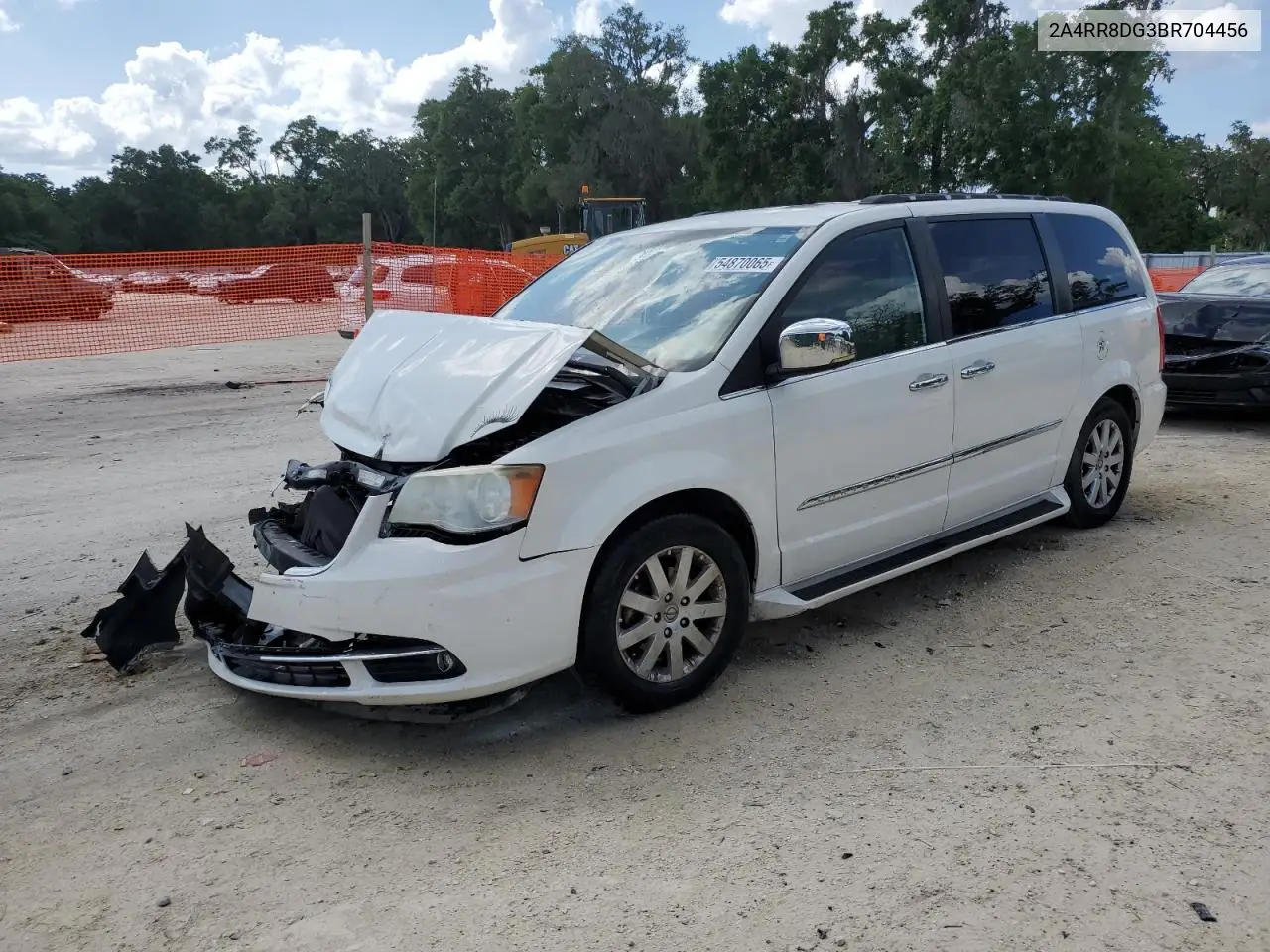 2011 Chrysler Town & Country Touring L VIN: 2A4RR8DG3BR704456 Lot: 54870065