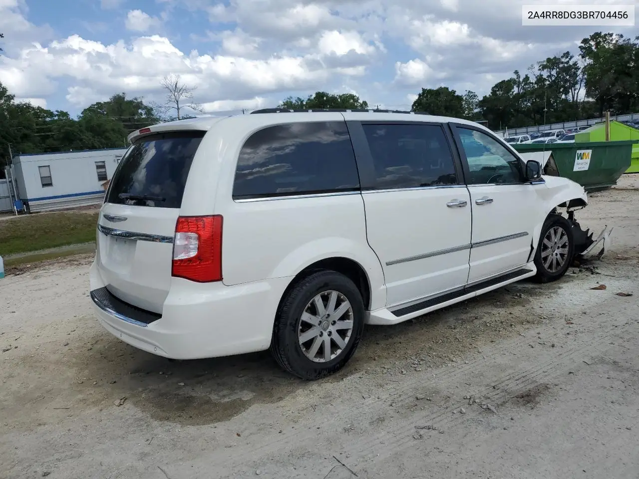 2011 Chrysler Town & Country Touring L VIN: 2A4RR8DG3BR704456 Lot: 54870065