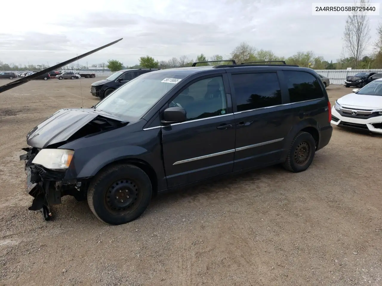 2011 Chrysler Town & Country Touring VIN: 2A4RR5DG5BR729440 Lot: 56119865