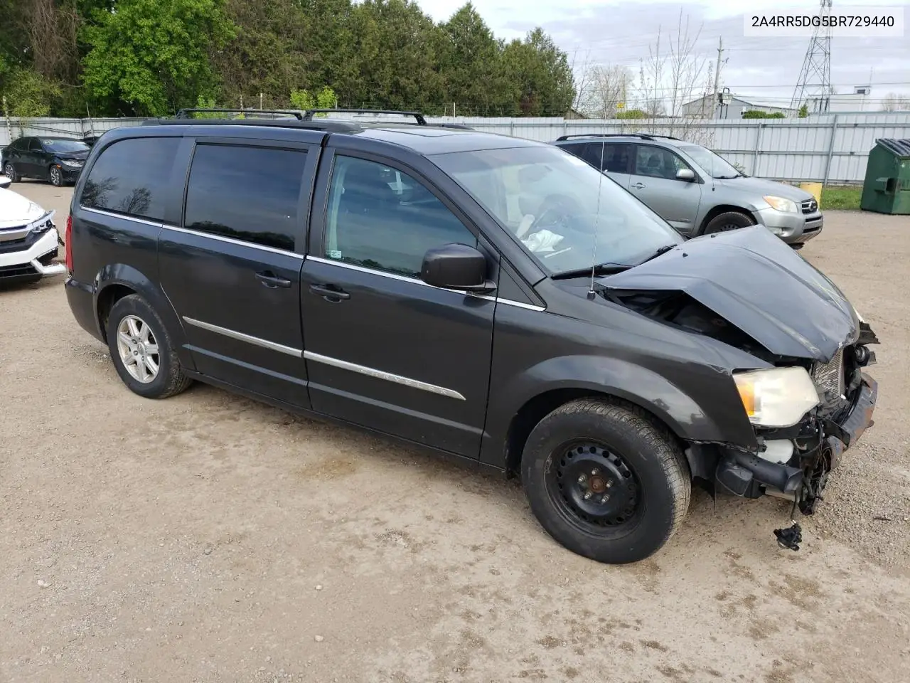 2011 Chrysler Town & Country Touring VIN: 2A4RR5DG5BR729440 Lot: 56119865