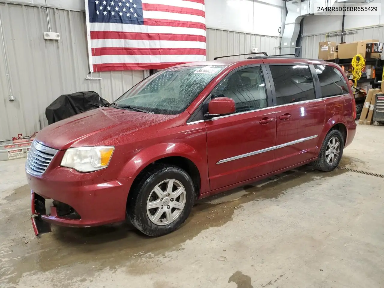 2011 Chrysler Town & Country Touring VIN: 2A4RR5DG8BR655429 Lot: 56200025