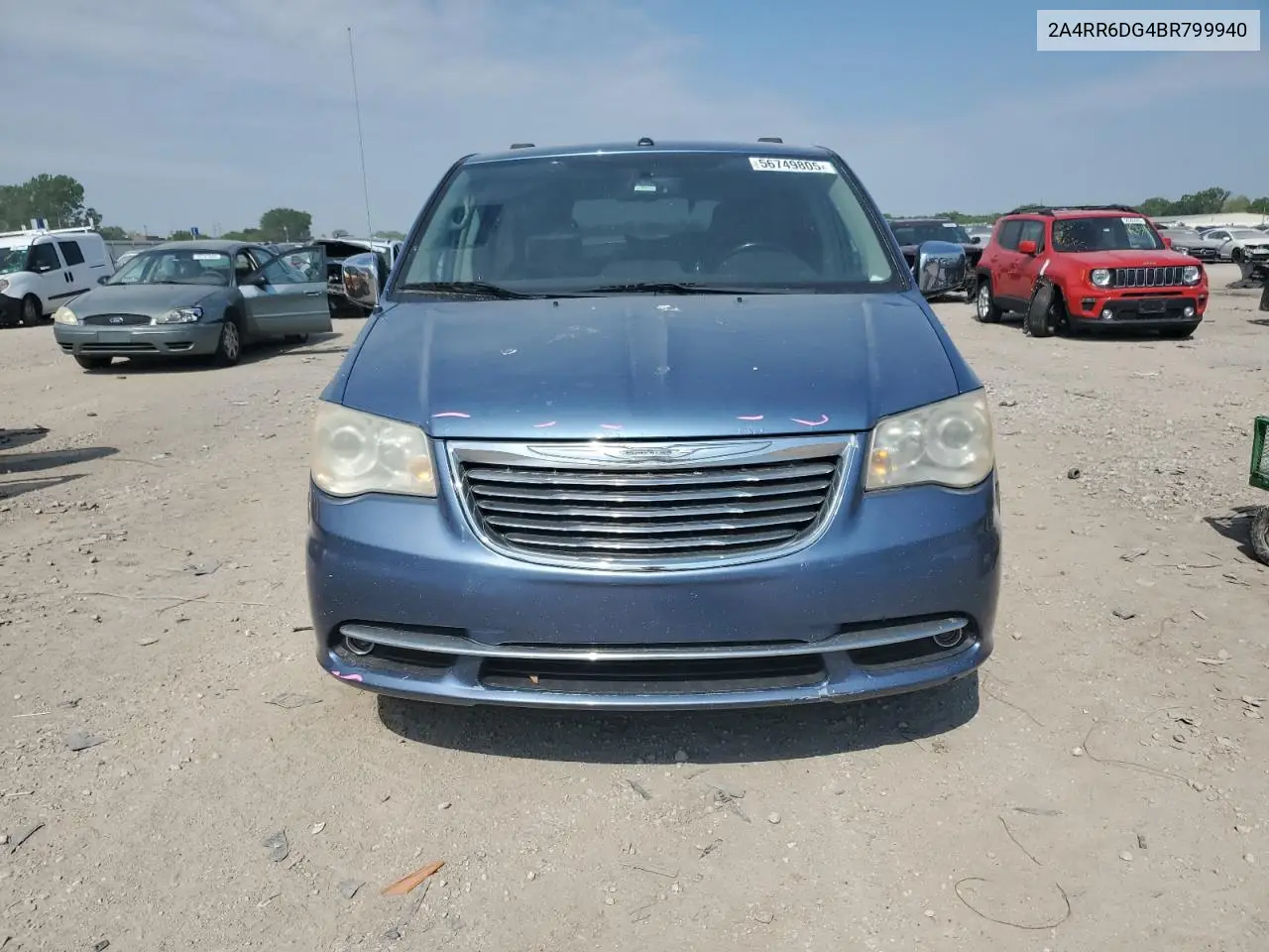 2011 Chrysler Town & Country Limited VIN: 2A4RR6DG4BR799940 Lot: 56749805