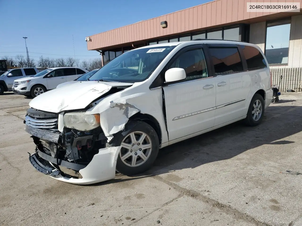 2c4rc1bg3cr169146 2C4RC1BG3CR169146 2012 Chrysler Town & Country Touring