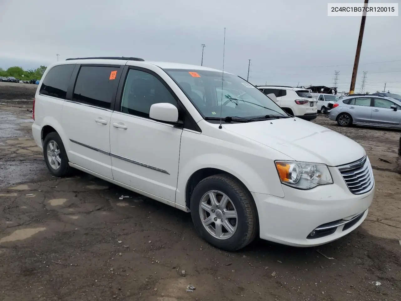 2012 Chrysler Town & Country Touring VIN: 2C4RC1BG7CR120015 Lot: 56325985