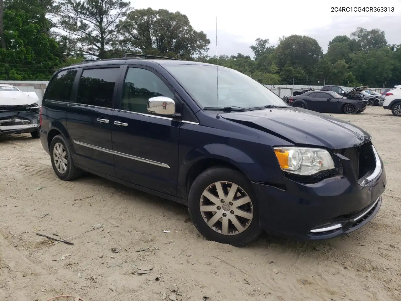 2012 Chrysler Town & Country Touring L VIN: 2C4RC1CG4CR363313 Lot: 59933165