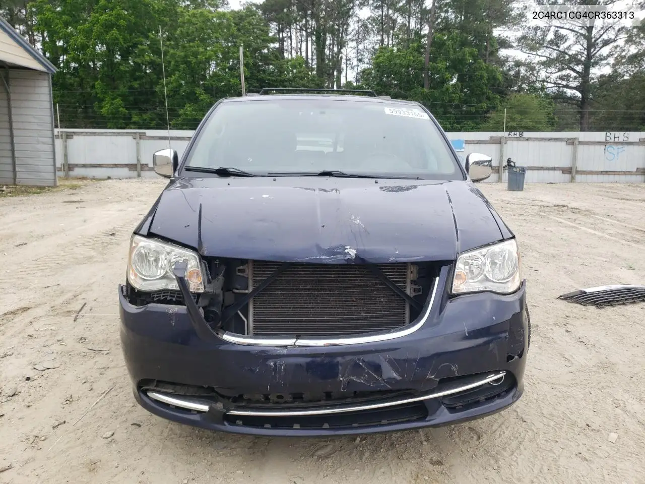 2012 Chrysler Town & Country Touring L VIN: 2C4RC1CG4CR363313 Lot: 59933165